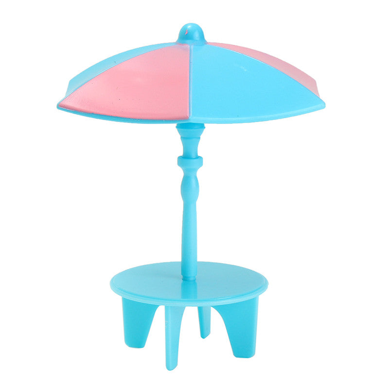 1:6 Simulation Beach Chairs Set Play House Props Dollhouse Creative DIY Material