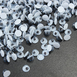 1000pcs 3mm Movable Black Wiggly Wobbly Googly Eyes For DIY Scrapbooking Crafts