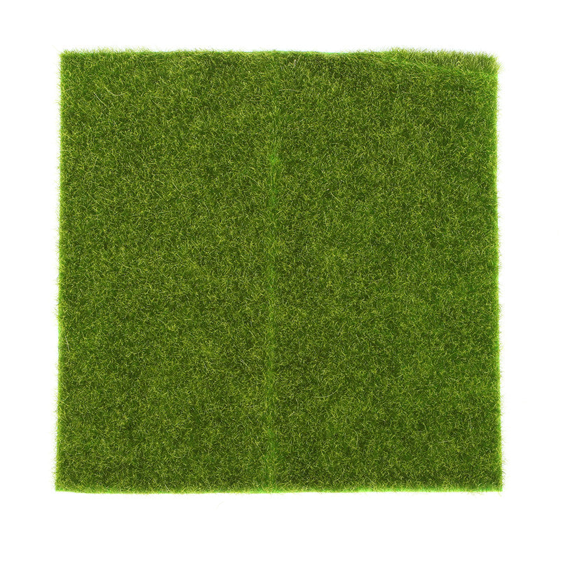 30*30cm Artificial Faux Garden Turf Grass Lawn Moss Miniature Craft Ecology Decor
