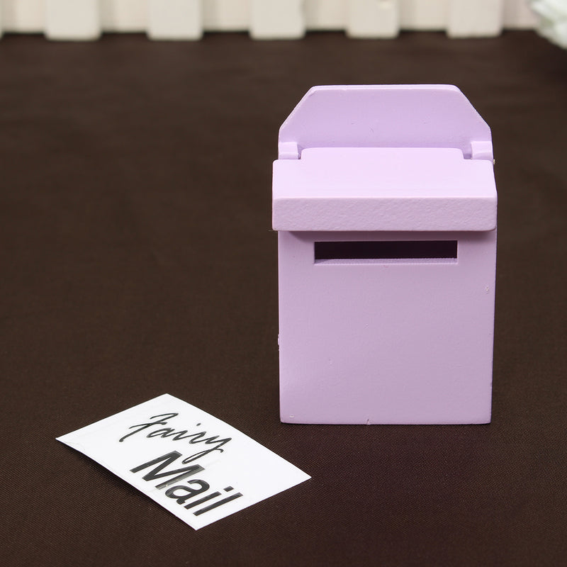 1/12 Scale Colorful Mail Box DIY Dollhouse Miniature Furniture Accessories For Dollhouse