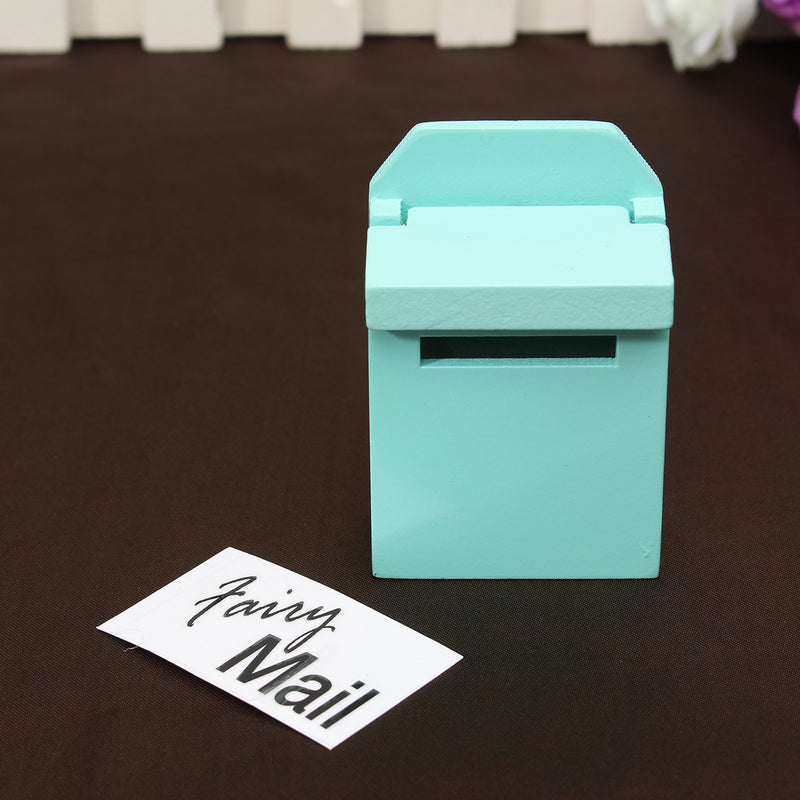 1/12 Scale Colorful Mail Box DIY Dollhouse Miniature Furniture Accessories For Dollhouse