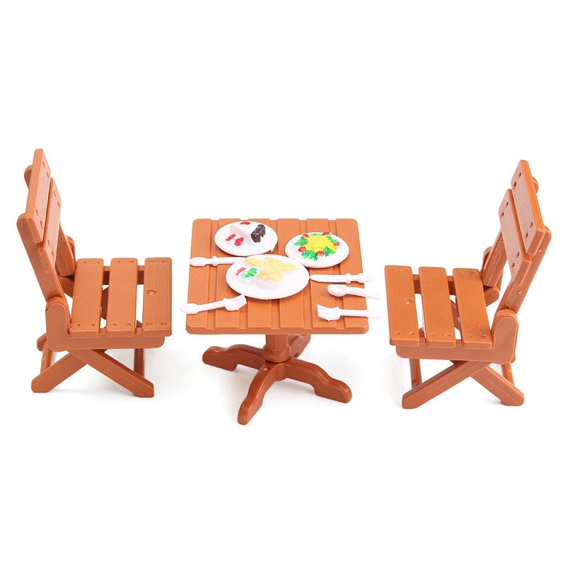 1:12 Simulation Picnic Set Play House Props Dollhouse Creative DIY Material