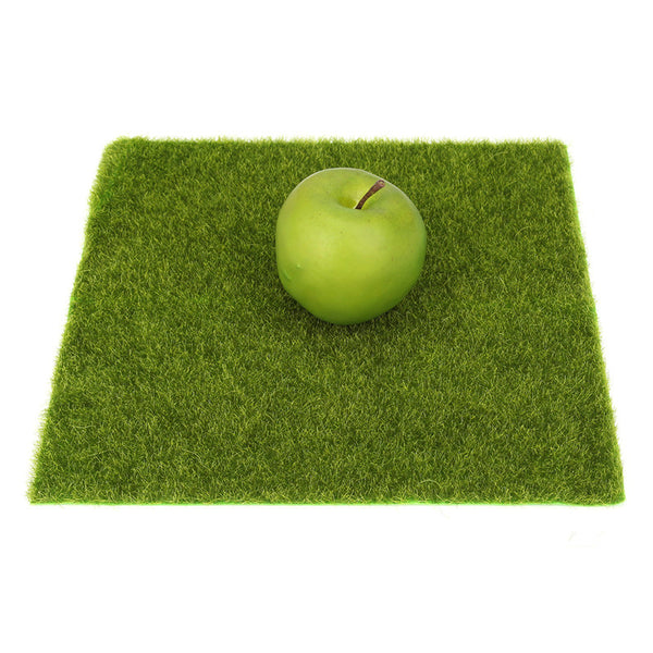30*30cm Artificial Faux Garden Turf Grass Lawn Moss Miniature Craft Ecology Decor
