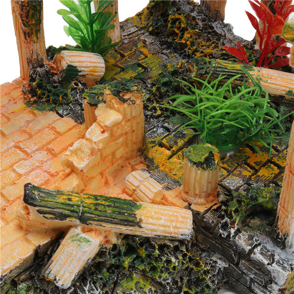 Ancient Roman Ruins Ornament Dollhouse Decoration Gift Toys 23*16*12.5cm