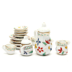 1:12 Mini Dollhouse Furniture Accessories Colorful TeaSet 15