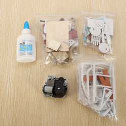 CuteRoom A-037-A Caribbean DIY Dollhouse Miniature Kit With Light Music Motor