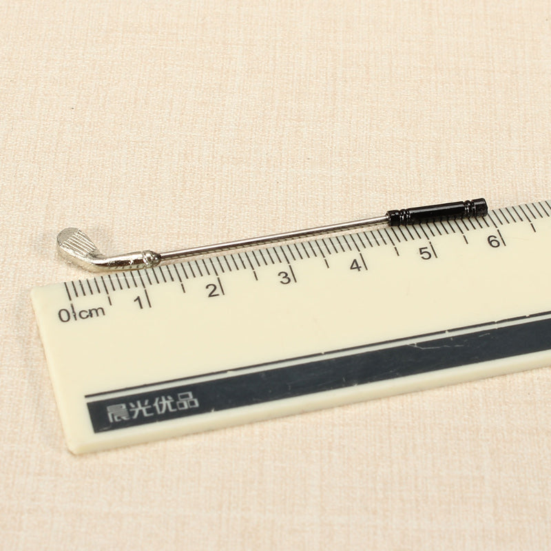 1:12 Simulation Golf Club Suit  Collection Alloy Play House Props Doll House Creative DIY Material