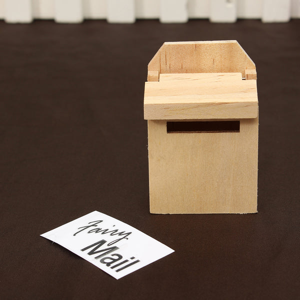 1/12 Scale Colorful Mail Box DIY Dollhouse Miniature Furniture Accessories For Dollhouse