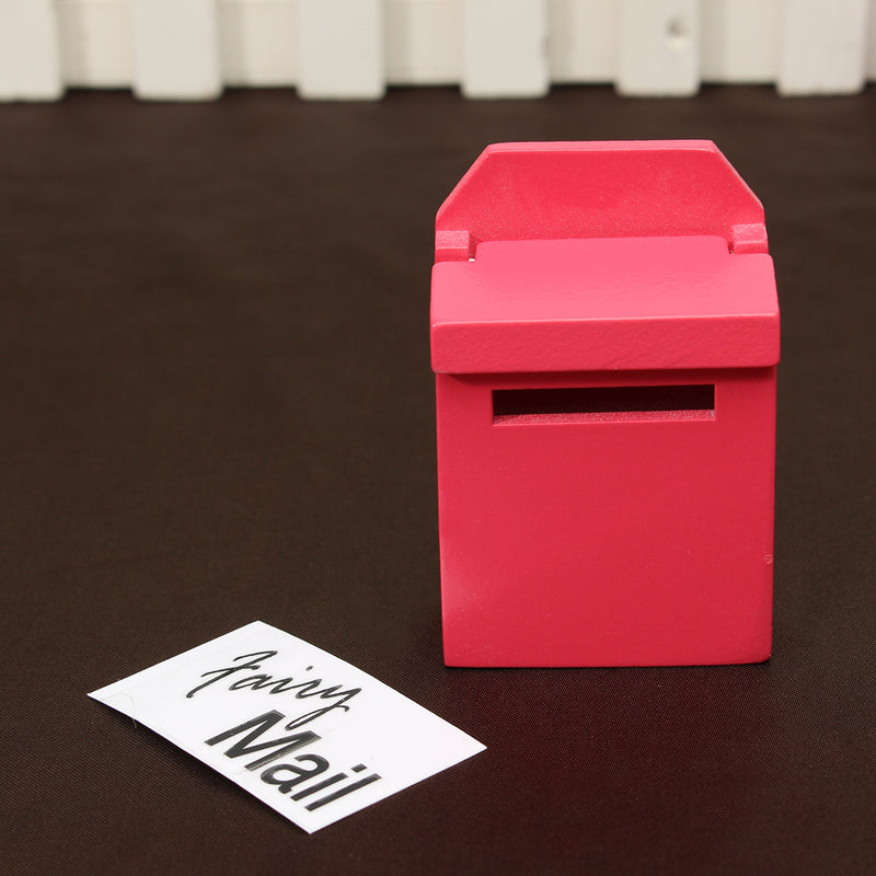 1/12 Scale Colorful Mail Box DIY Dollhouse Miniature Furniture Accessories For Dollhouse