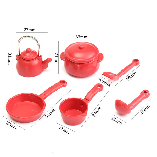 1:12 Simulation Picnic Set Play House Props Dollhouse Creative DIY Material